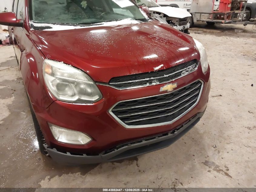 2016 Chevrolet Equinox Lt VIN: 2GNALCEK9G1176395 Lot: 43882447