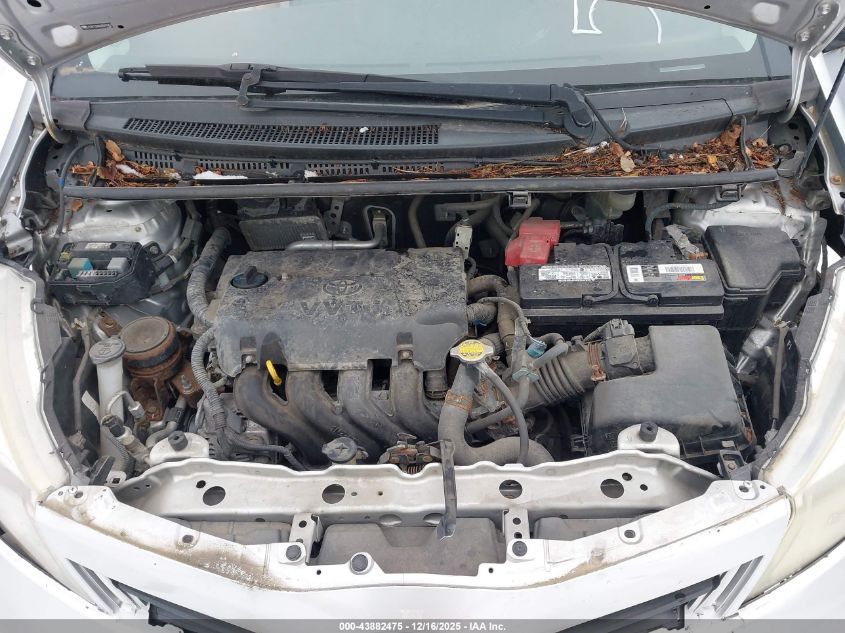 2012 Toyota Yaris Le VIN: JTDKTUD30CD509207 Lot: 43882475