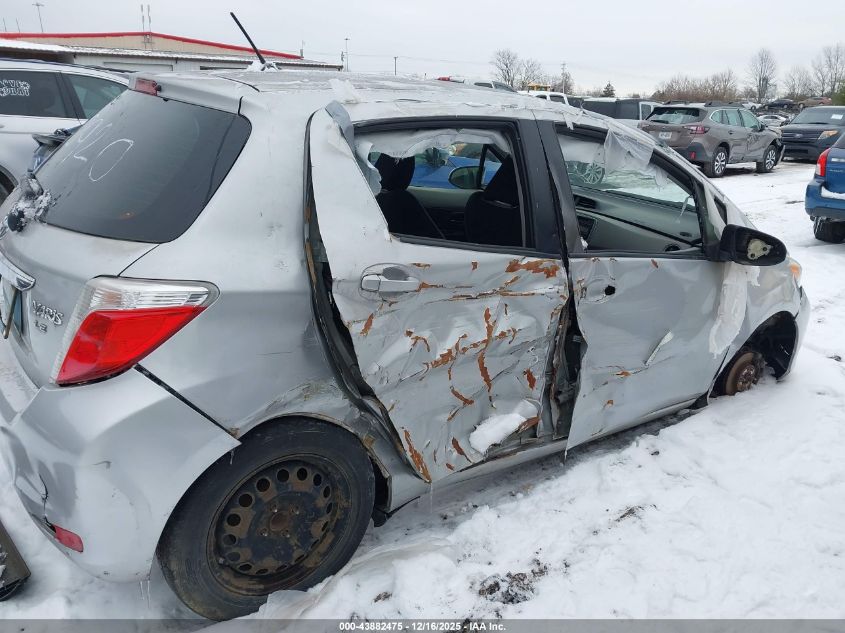 2012 Toyota Yaris Le VIN: JTDKTUD30CD509207 Lot: 43882475