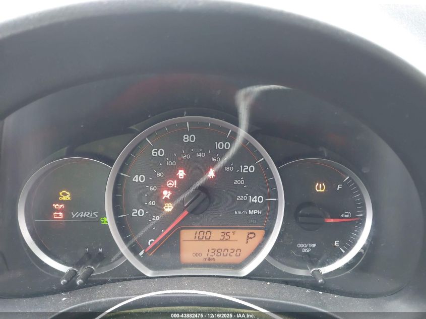 2012 Toyota Yaris Le VIN: JTDKTUD30CD509207 Lot: 43882475