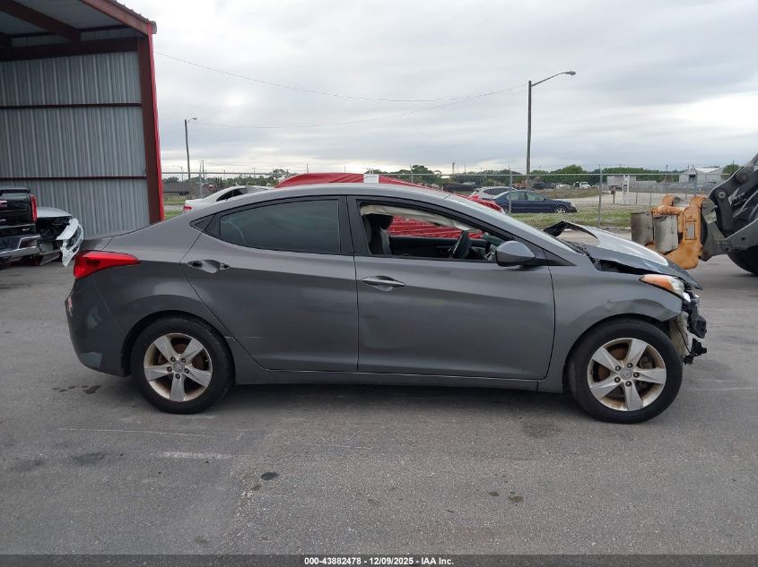 2013 Hyundai Elantra Gls VIN: 5NPDH4AE9DH272230 Lot: 43882478