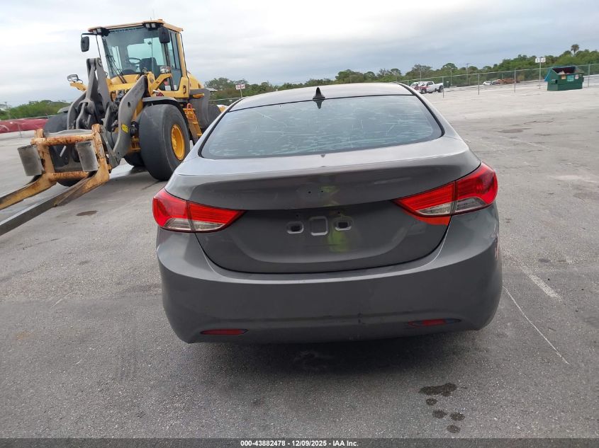 2013 Hyundai Elantra Gls VIN: 5NPDH4AE9DH272230 Lot: 43882478