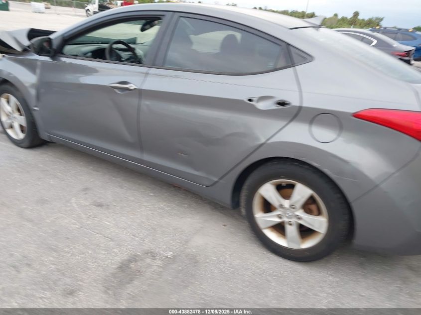 2013 Hyundai Elantra Gls VIN: 5NPDH4AE9DH272230 Lot: 43882478