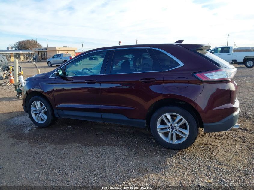 2018 Ford Edge Sel VIN: 2FMPK4J99JBB57907 Lot: 43882495