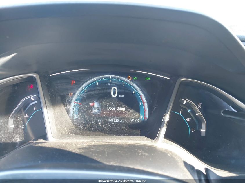 2016 Honda Civic Touring VIN: 2HGFC1F95GH658983 Lot: 43882534