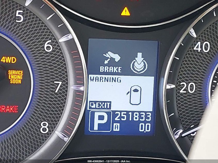 2011 Infiniti Qx56 VIN: JN8AZ2NE4B9005697 Lot: 43882541