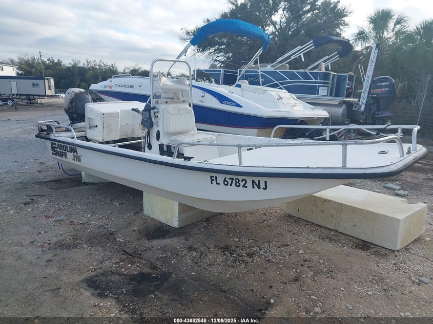 2007 CAROLINA SKIFF OTHER White VIN: EKHG4141I607