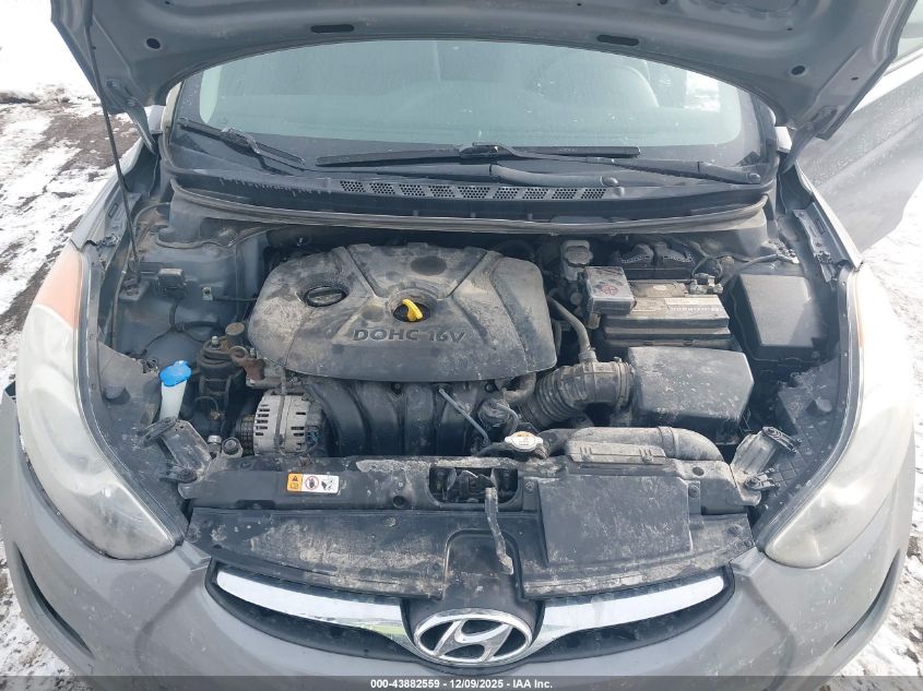 2013 Hyundai Elantra Gls VIN: 5NPDH4AE2DH289600 Lot: 43882559