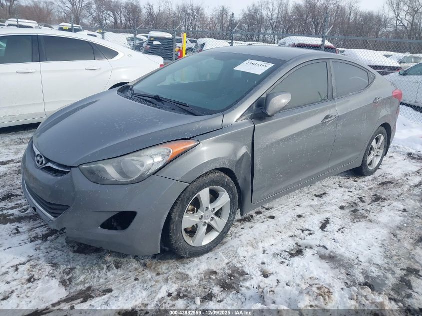 2013 Hyundai Elantra Gls VIN: 5NPDH4AE2DH289600 Lot: 43882559