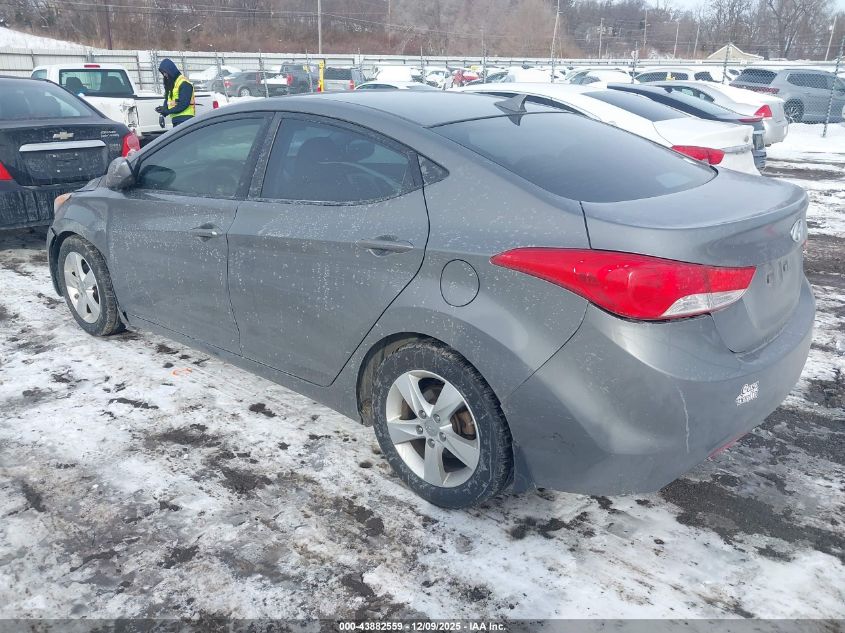 2013 Hyundai Elantra Gls VIN: 5NPDH4AE2DH289600 Lot: 43882559