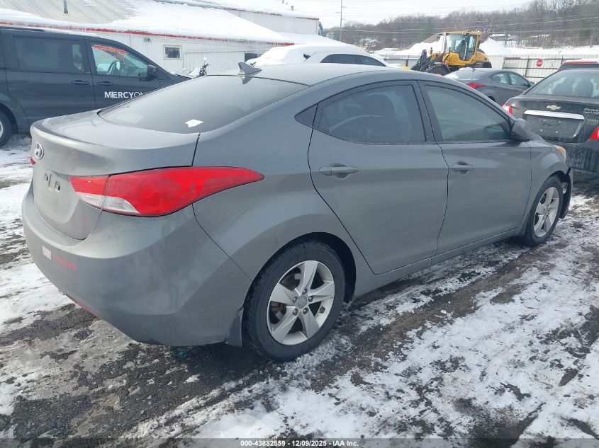 2013 Hyundai Elantra Gls VIN: 5NPDH4AE2DH289600 Lot: 43882559