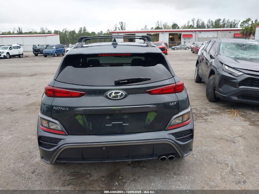 2022 Hyundai Kona N Line VIN: KM8K33A35NU906067 Lot: 43882581