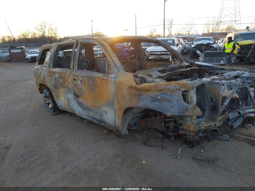 2015 Chevrolet Tahoe Lt VIN: 1GNSKBKC8FR130206 Lot: 43882587