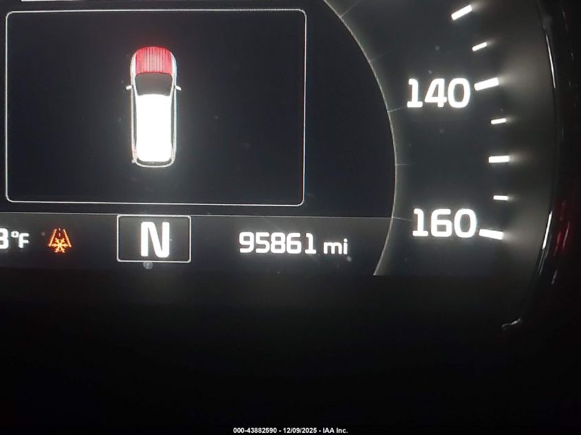 2017 Kia Sorento 3.3L Sxl VIN: 5XYPKDA56HG245076 Lot: 43882590