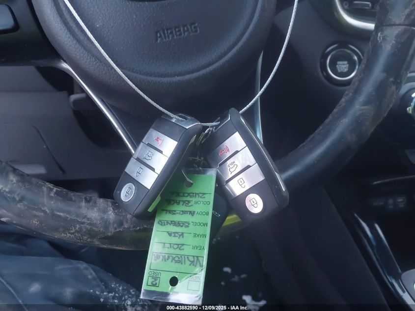 2017 Kia Sorento 3.3L Sxl VIN: 5XYPKDA56HG245076 Lot: 43882590