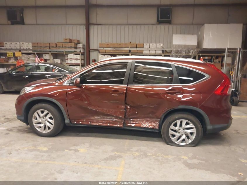 2016 Honda Cr-V Ex-L VIN: 2HKRM4H76GH642448 Lot: 43882591