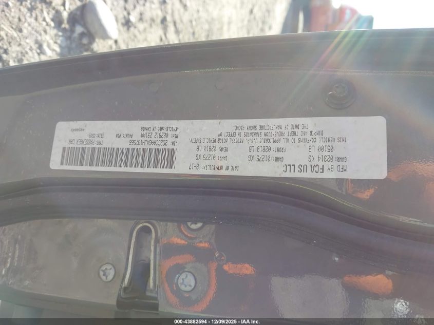 2018 Chrysler 300 Touring VIN: 2C3CCAAGXJH137566 Lot: 43882594