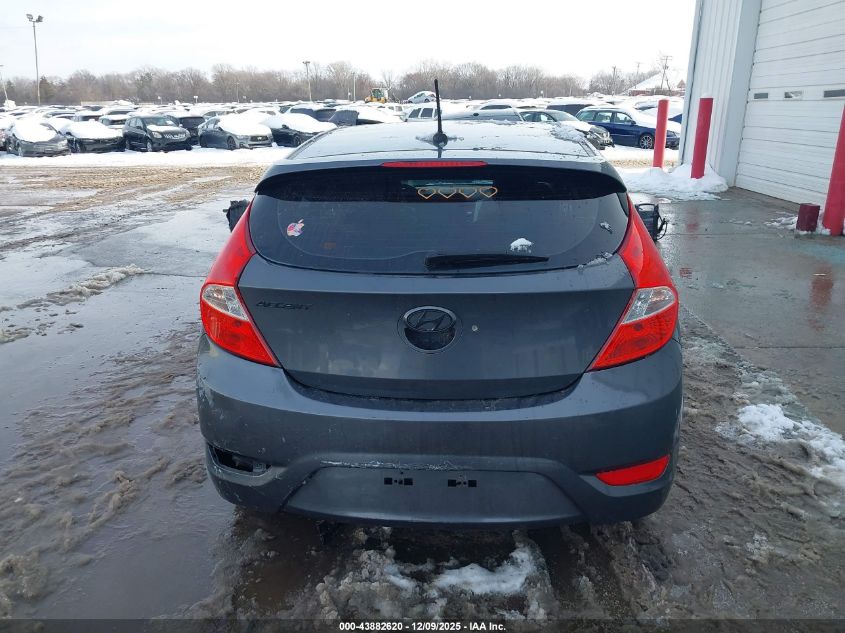 2012 Hyundai Accent Se VIN: KMHCU5AE0CU004650 Lot: 43882620