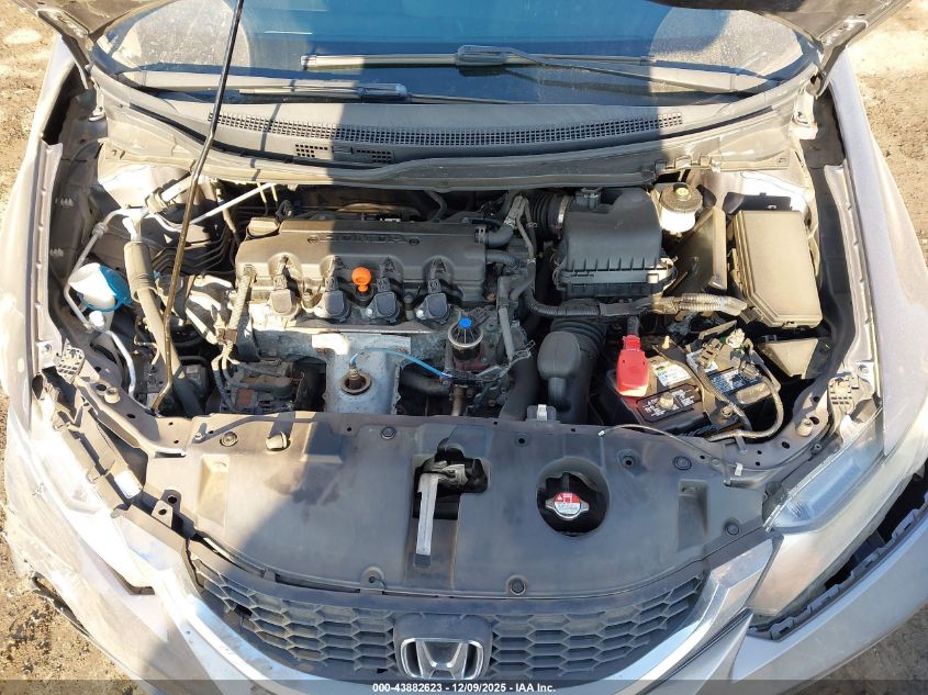 2015 Honda Civic Lx VIN: 19XFB2F54FE104381 Lot: 43882623