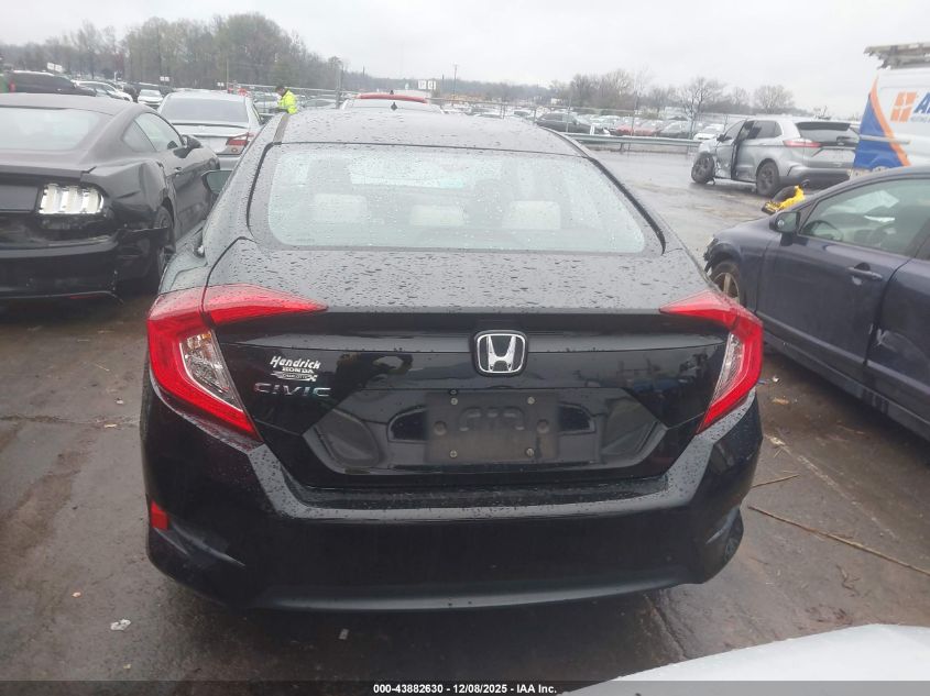 2018 Honda Civic Lx VIN: 2HGFC2F52JH515788 Lot: 43882630
