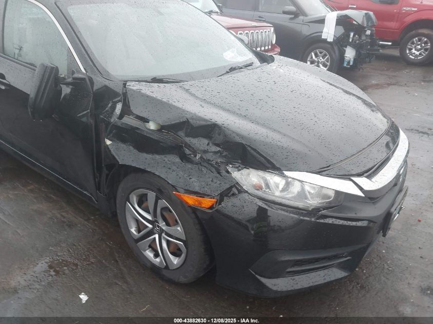 2018 Honda Civic Lx VIN: 2HGFC2F52JH515788 Lot: 43882630