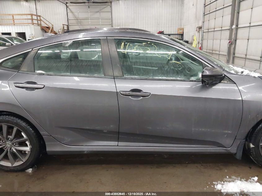 2019 Honda Civic Ex VIN: 19XFC1F38KE003439 Lot: 43882645