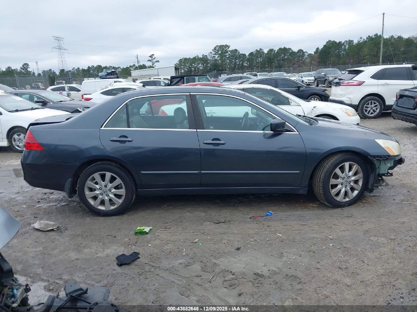 2007 Honda Accord 3.0 Ex VIN: 1HGCM66527A089552 Lot: 43882646