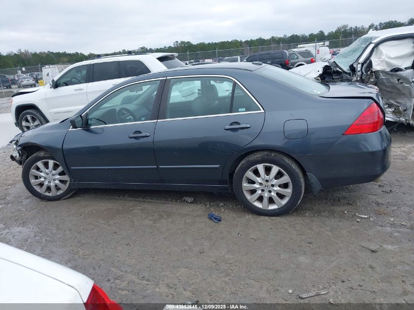 2007 Honda Accord 3.0 Ex VIN: 1HGCM66527A089552 Lot: 43882646