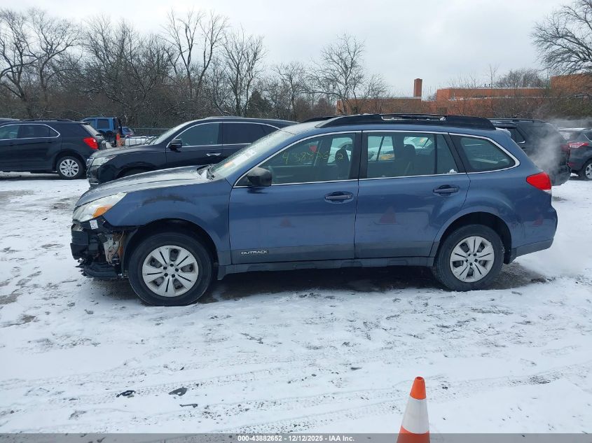 2013 Subaru Outback 2.5I VIN: 4S4BRCAC4D3258160 Lot: 43882652