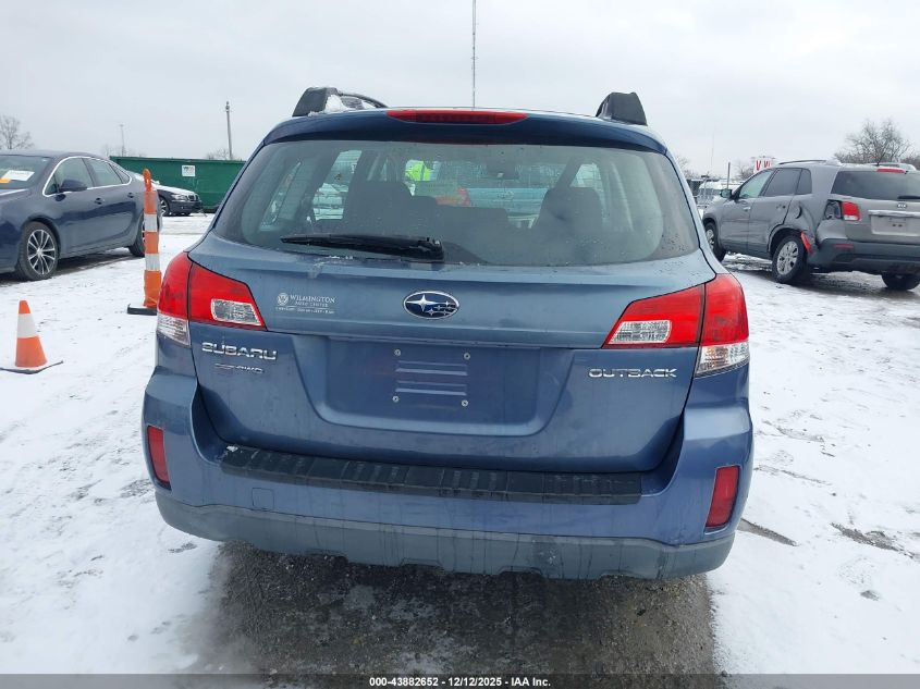 2013 Subaru Outback 2.5I VIN: 4S4BRCAC4D3258160 Lot: 43882652