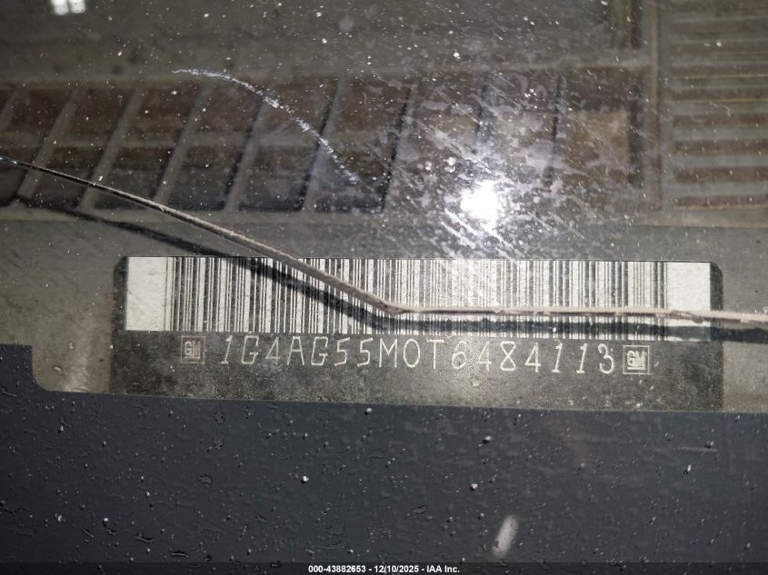 1996 Buick Century Special/Custom/Limited VIN: 1G4AG55M0T6484113 Lot: 43882653