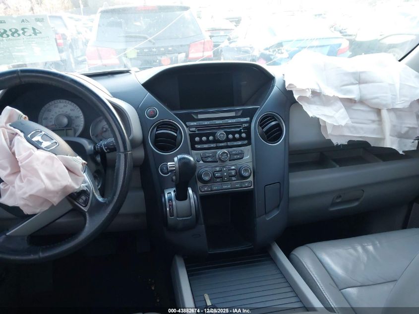 2014 Honda Pilot Ex-L VIN: 5FNYF4H57EB001552 Lot: 43882674