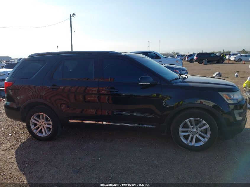 2017 Ford Explorer Xlt VIN: 1FM5K7D83HGB78945 Lot: 43882696