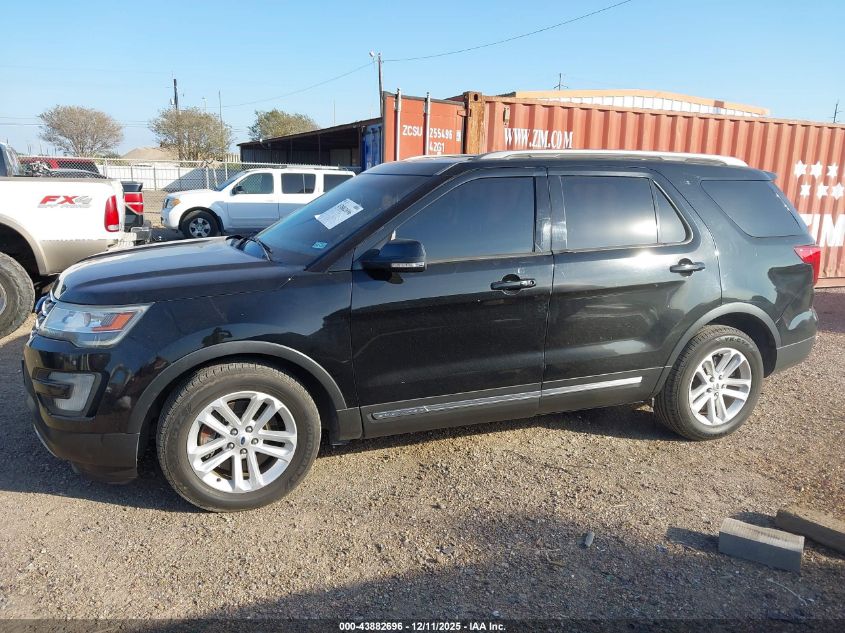 2017 Ford Explorer Xlt VIN: 1FM5K7D83HGB78945 Lot: 43882696