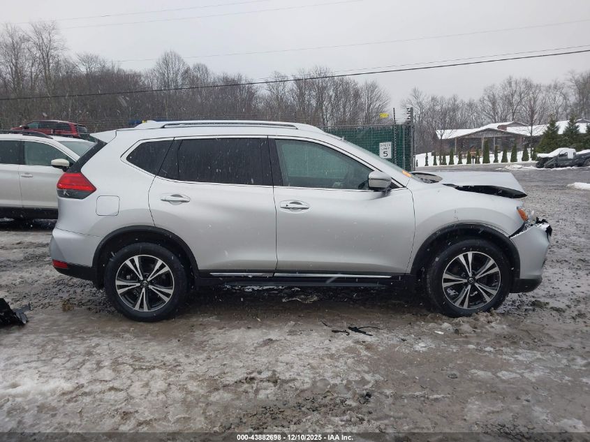 2017 Nissan Rogue Sl VIN: JN8AT2MV6HW279593 Lot: 43882698