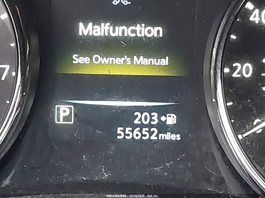 2017 Nissan Rogue Sl VIN: JN8AT2MV6HW279593 Lot: 43882698