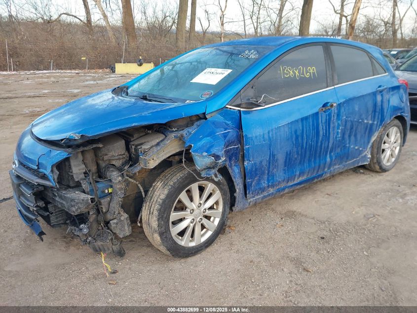 2017 Hyundai Elantra Gt VIN: KMHD35LH0HU350185 Lot: 43882699