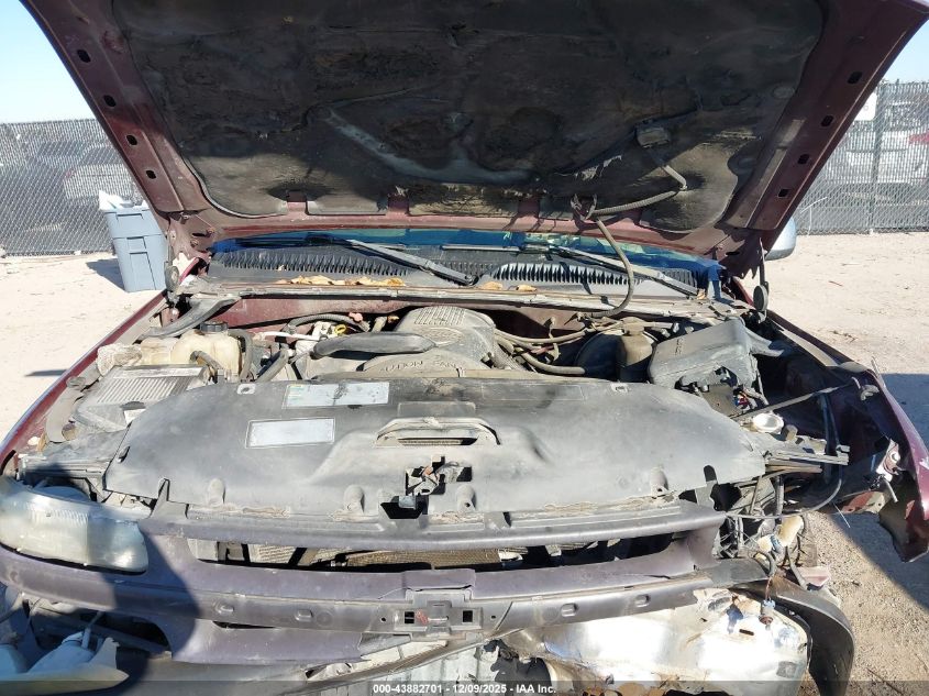 2002 Chevrolet Silverado 1500 Ls VIN: 2GCEC19V621139042 Lot: 43882701