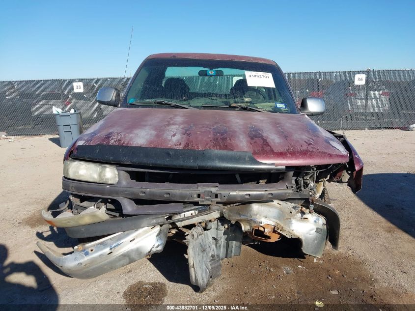 2002 Chevrolet Silverado 1500 Ls VIN: 2GCEC19V621139042 Lot: 43882701