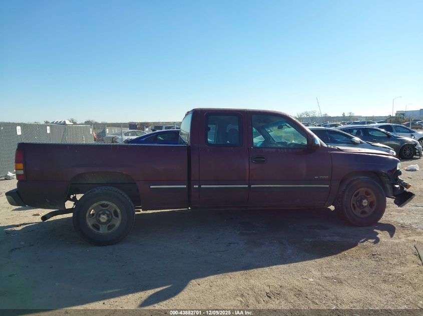 2002 Chevrolet Silverado 1500 Ls VIN: 2GCEC19V621139042 Lot: 43882701