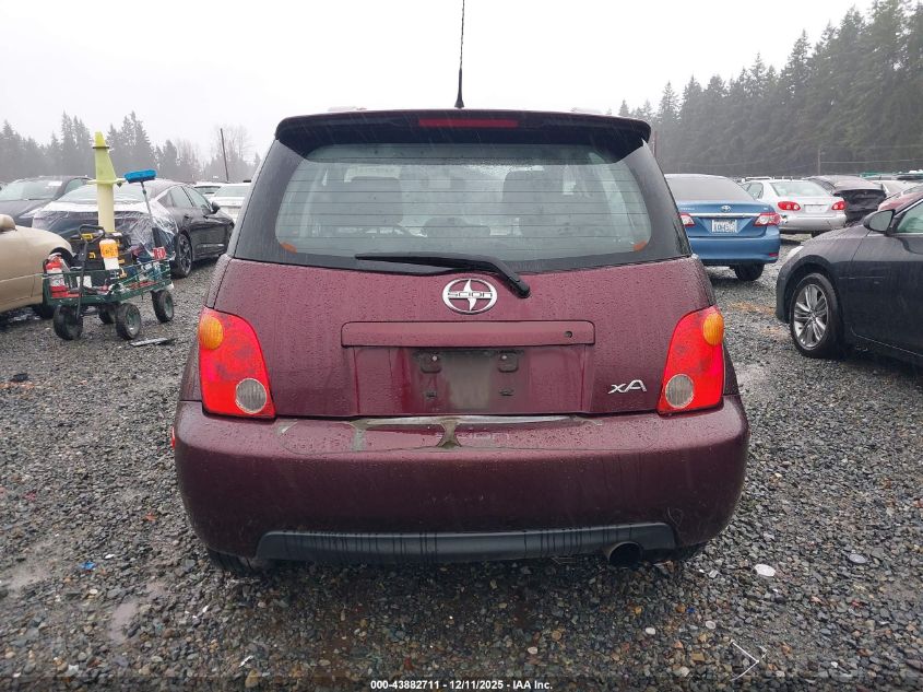 2005 Scion Xa VIN: JTKKT624650116743 Lot: 43882711
