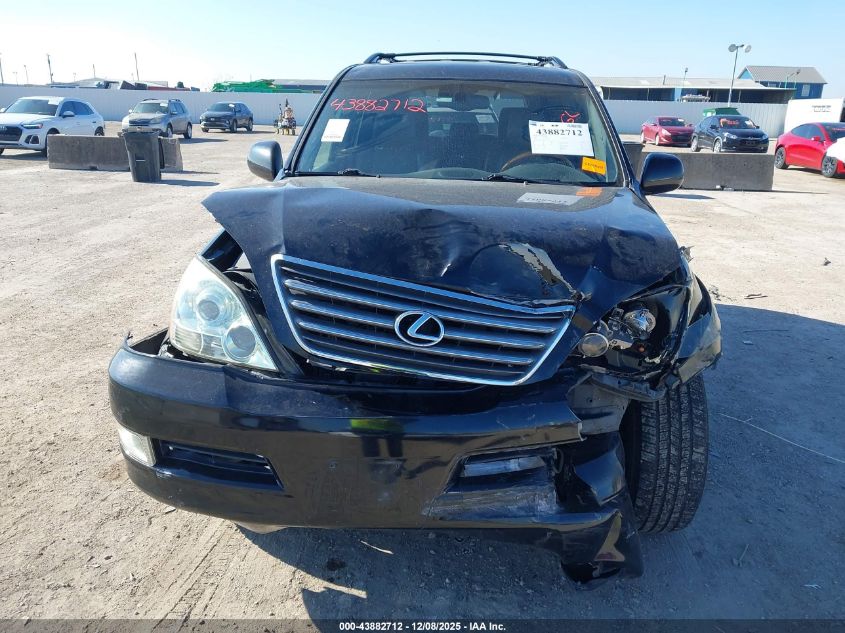 2006 Lexus Gx 470 VIN: JTJBT20X760121851 Lot: 43882712