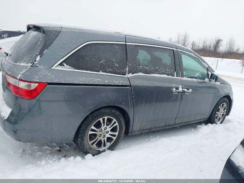 2011 Honda Odyssey Ex-L VIN: 5FNRL5H6XBB009698 Lot: 43882715