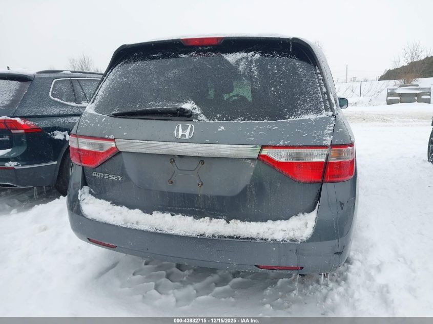 2011 Honda Odyssey Ex-L VIN: 5FNRL5H6XBB009698 Lot: 43882715