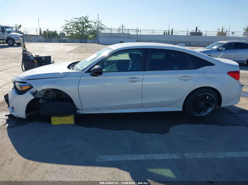 2022 Honda Civic Sport VIN: 2HGFE2F57NH503510 Lot: 43882730