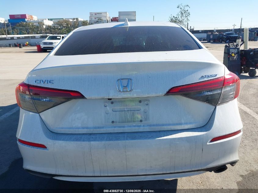 2022 Honda Civic Sport VIN: 2HGFE2F57NH503510 Lot: 43882730