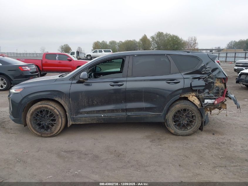 2020 Hyundai Santa Fe Se VIN: 5NMS23ADXLH239887 Lot: 43882738