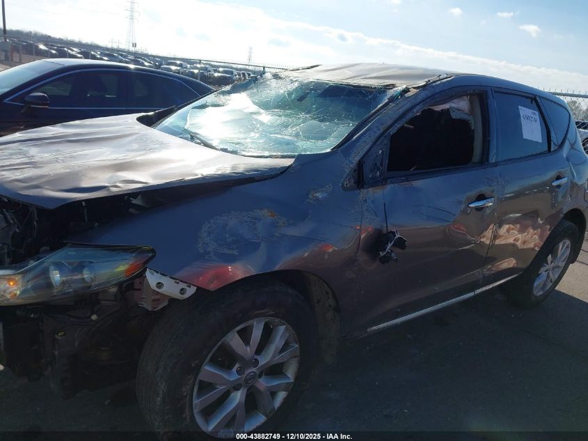 2011 Nissan Murano S VIN: JN8AZ1MU5BW068151 Lot: 43882749