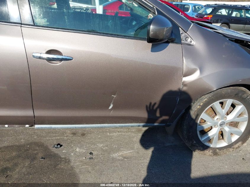 2011 Nissan Murano S VIN: JN8AZ1MU5BW068151 Lot: 43882749