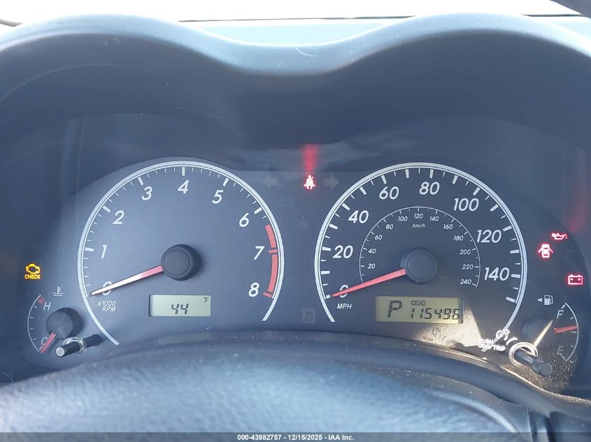 2011 Toyota Corolla Le VIN: 2T1BU4EE9BC539945 Lot: 43882757